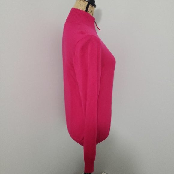 {Foxcroft} Half Zip Pullover - Picture 3 of 6